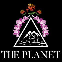 The Planet - Women's Racerback Cropped Tank Design