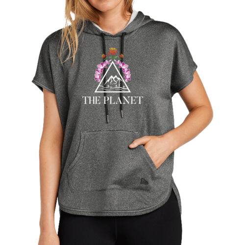 The Planet - Ladies Performance Terry Short Sleeve Hoodie Thumbnail